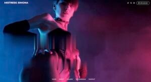 one-page personal website